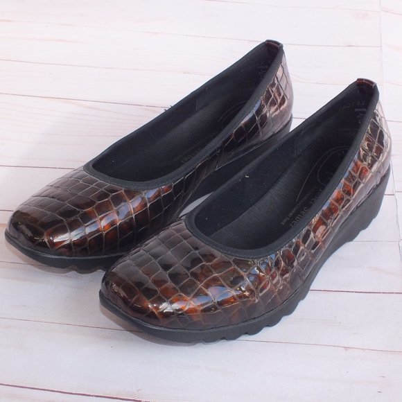 Josef Seibel Shoes - JOSEF SEIBEL AIRPED WEDGE SIZE 41 (9.5-10) CROC